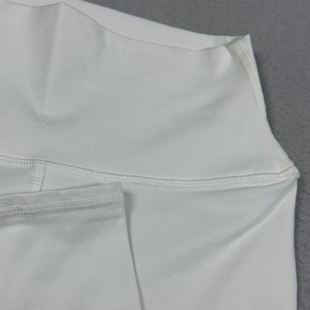 Alo Yoga High Waist Airbrush Leggings White Athletic Yoga Pants XS
